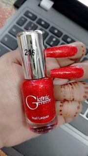 CR Gliter nail paint