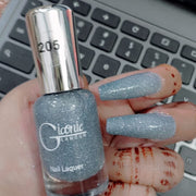 CR Gliter nail paint