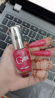 CR Gliter nail paint
