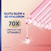 Vaseline Healthy Bright Gluta-Hya Lotion (Dewy Radiance Pink) 200ml